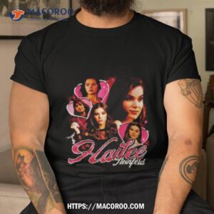 hailee steinfeld retro shirt tshirt