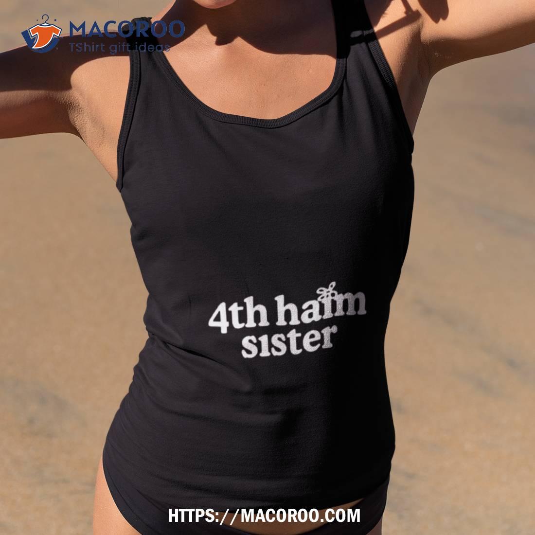 Haley Darren Criss Is Wearing The 4th Haim Sister Shirt Haley Darren Criss Is Wearing The 4th Haim Sister Shirt