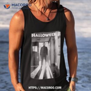 halloween 2 michael myers faded poster shirt tank top