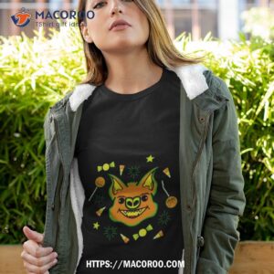 Halloween Bat Loves Candy Shirt