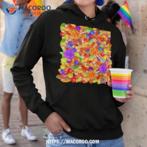 halloween candy mix shirt cute spooky hoodie