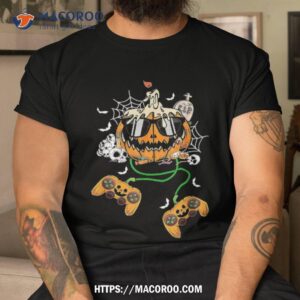 Halloween Gamer Pumpkin Jack O Lantern Video Kids Boys Shirt, Diy Halloween Gifts
