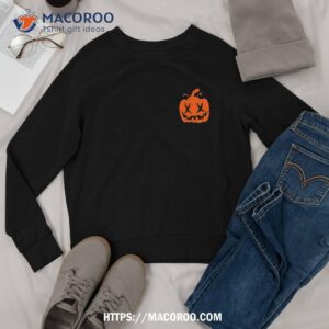 halloween jackolantern shirt fall pumpkin face adult kids sweatshirt