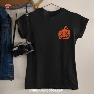 halloween jackolantern shirt fall pumpkin face adult kids tshirt