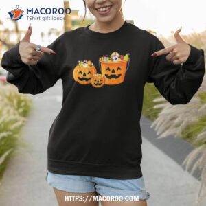 halloween pumpkin buckets shirt halloween pumpkin sweatshirt 1