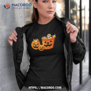 halloween pumpkin buckets shirt halloween pumpkin tshirt 3