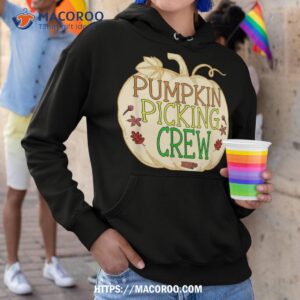 Halloween Pumpkin Picking Crew Shirt