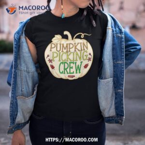 Halloween Pumpkin Picking Crew Shirt