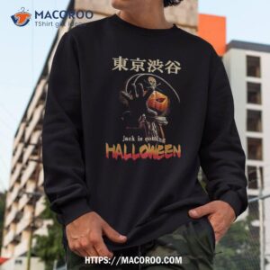 halloween pumpkin pirate hands stretch tokyo shibuya costume shirt halloween gifts for tweens sweatshirt