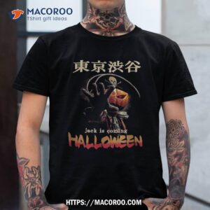 Halloween Pumpkin Pirate Hands Stretch Tokyo Shibuya Costume Shirt, Halloween Gifts For Tweens