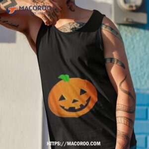halloween pumpkin shirt tank top 1