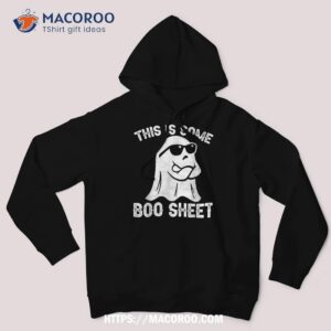 halloween retro boo ghost this is some sheet t shirt hoodie