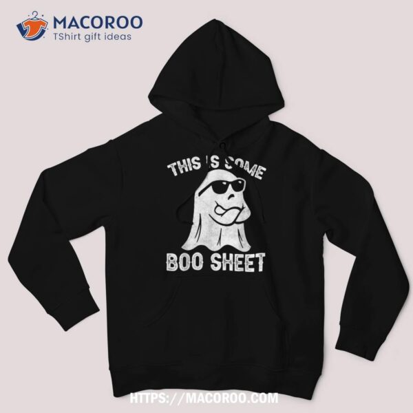 Halloween Retro Boo Ghost This Is Some Sheet T Shirt