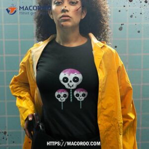 halloween trick or treat cute funny skull candy shirt skeleton head tshirt 2