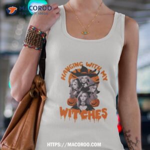 hanging with my witches halloween shirt tank top 4