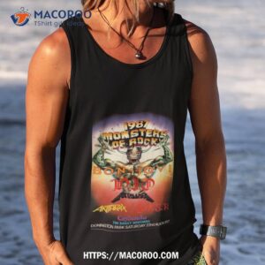 Happy Anniversary 36 Years August 22 Metallica Performs At Monsters Of Rock 87 At Donington Park England Shirt 3 happy anniversary 36 years august 22 metallica performs at monsters of rock 87 at donington park england shirt tank top