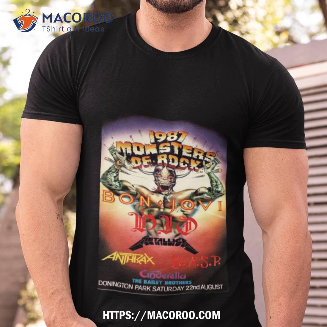 Happy Anniversary 36 Years August 22 Metallica Performs At Monsters Of Rock 87 At Donington Park England Shirt Happy Anniversary 36 Years August 22 Metallica Performs At Monsters Of Rock 87 At Donington Park England Shirt