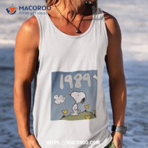 happy birthday snoopy snoopy swift 1989 shirt tank top