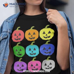 Happy Rainbow Pumpkin Halloween Shirt