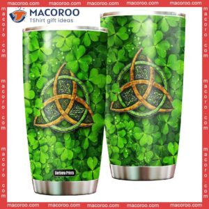 happy st patrick s day irish stainless steel tumbler 0