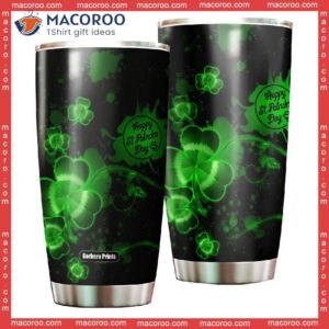 Happy St Patrick’s Day Steel Tumbler