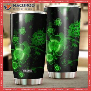 Happy St Patrick’s Day Steel Tumbler