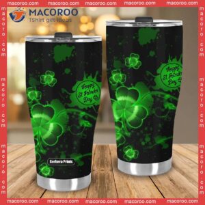 happy st patrick s day steel tumbler 3