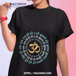 Hare Krishna Aum Om Mantra Symbol Chanting Hinduism Shirt