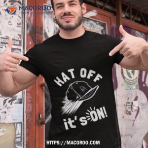 hat off it s on montgomery brawl flying cap shirt tshirt 1