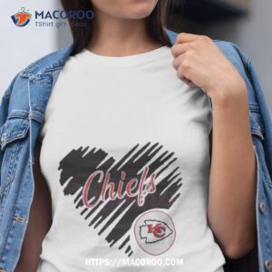 Heart Kansas City Chiefs Nfl Logo Shirt