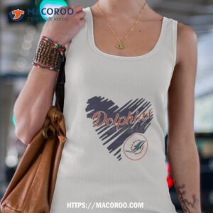 heart miami dolphins nfl team logo shirt tank top 4