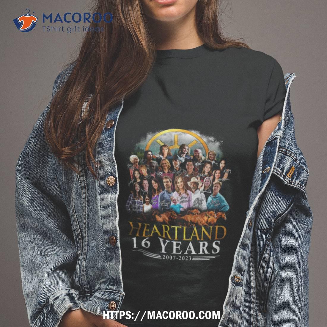 Heartland 16 Years 2007 2023 Shirt Heartland 16 Years 2007 2023 Shirt