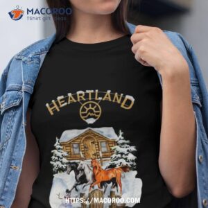 heartland ranch christmas merry christmas shirt tshirt
