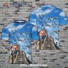 Hellenic Air Force F-16 Demo Team Zeus Aerobatic Teams 3D T-Shirt