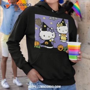 hello kitty mimmy witch sisters halloween shirt hoodie