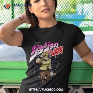 hermit purple jojo bizarre adventure anime design shirt tshirt 1