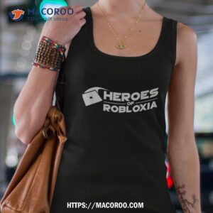 Heroes Of Robloxia Logo Shirt 1 heroes of robloxia logo shirt tank top 4