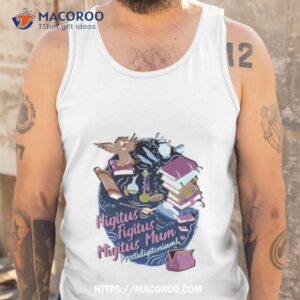 higitus figitus halloween shirt tank top