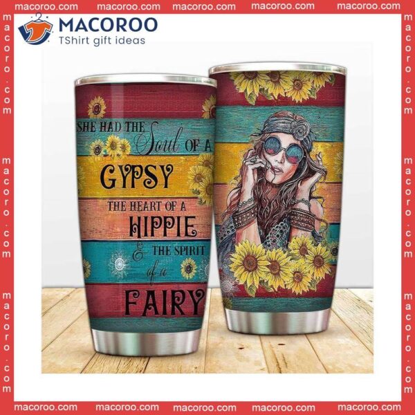 Hippie Stainless Steel Tumbler