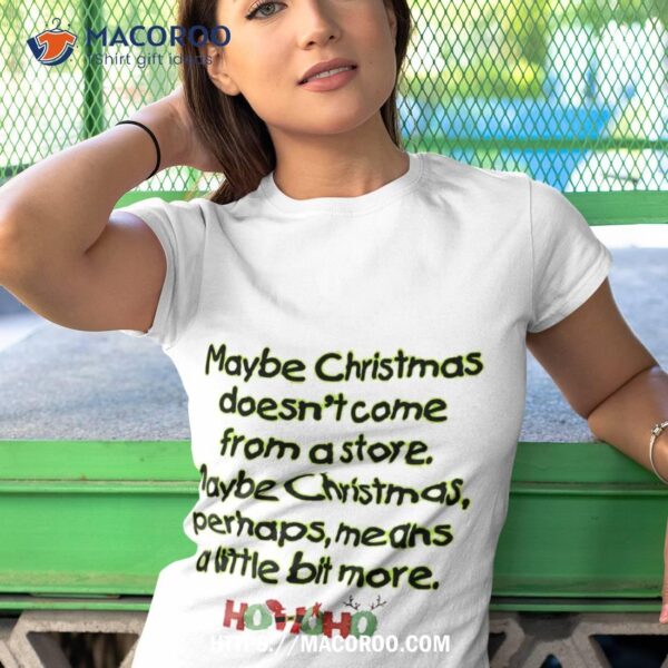 Hohoho Shirt, The Grinch Who Stole Christmas
