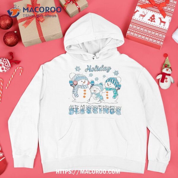 Holiday Blessings – Snow Shirt, Snowmen Gift