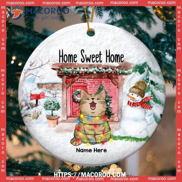 Home Sweet, Hallmark Cat Ornaments