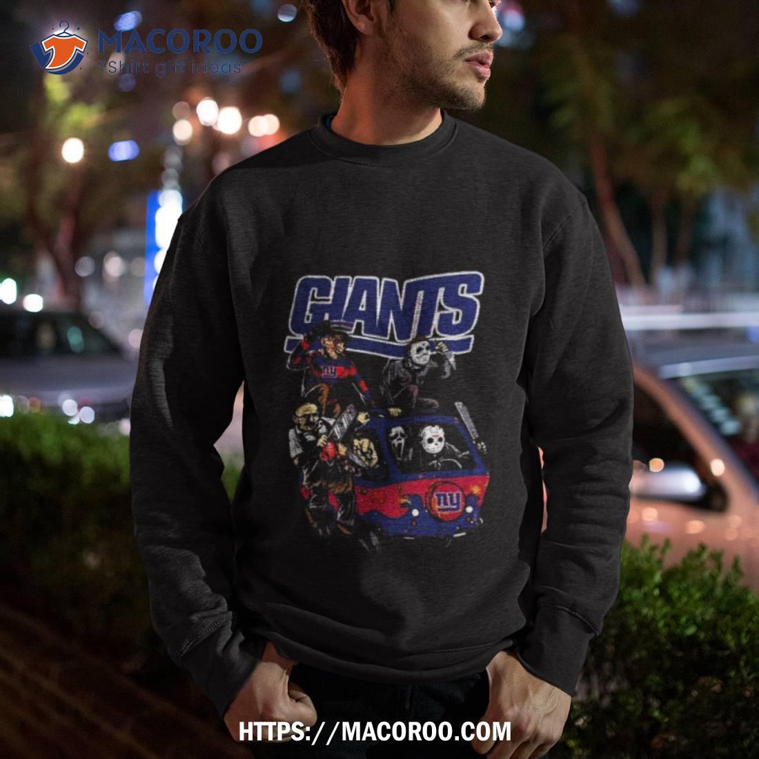 Horror Movies Characters New York Giants Football Halloween 2023 Shirt Horror Movies Characters New York Giants Football Halloween 2023 Shirt