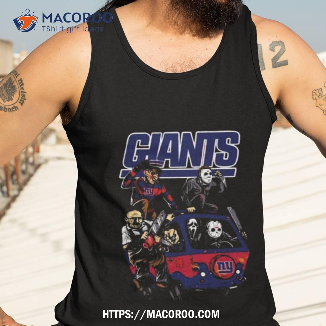 Horror Movies Characters New York Giants Football Halloween 2023 Shirt Horror Movies Characters New York Giants Football Halloween 2023 Shirt
