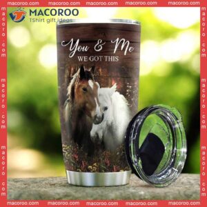 Horse Couple To My Wife Stainless Steel Tumbler