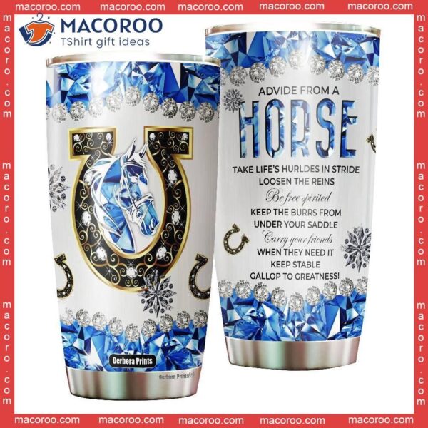 Horse Lover Stainless Steel Tumbler