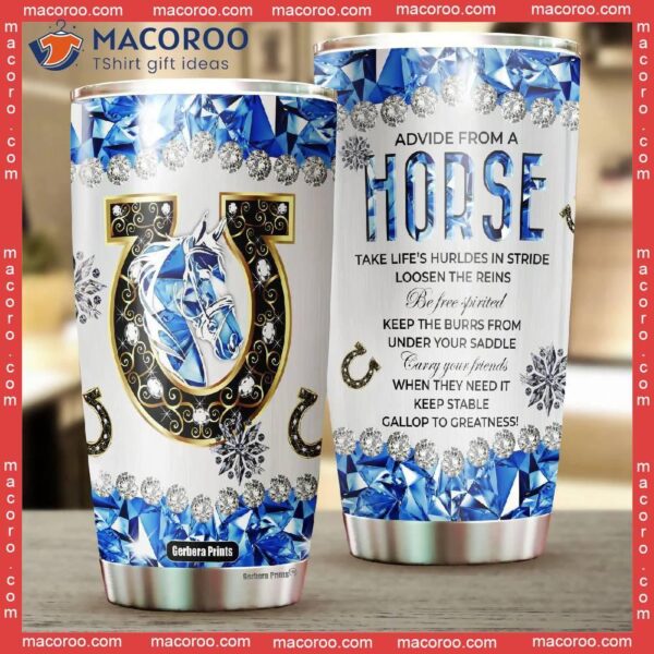 Horse Lover Stainless Steel Tumbler