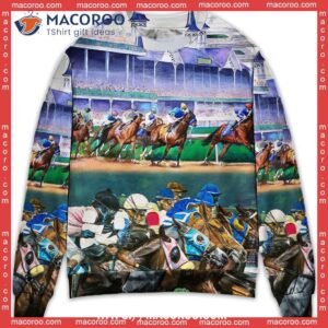 horse racing lover we love amazing sweater christmas sweatshirt womens 0
