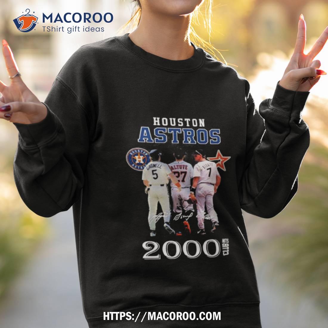 Houston Astros Jose Altuve 2000 Hits MLB Shirt, hoodie, sweater