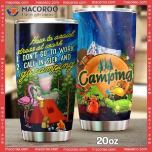 How To Avoid Stress At Work Camping Stainless Steel Tumbler